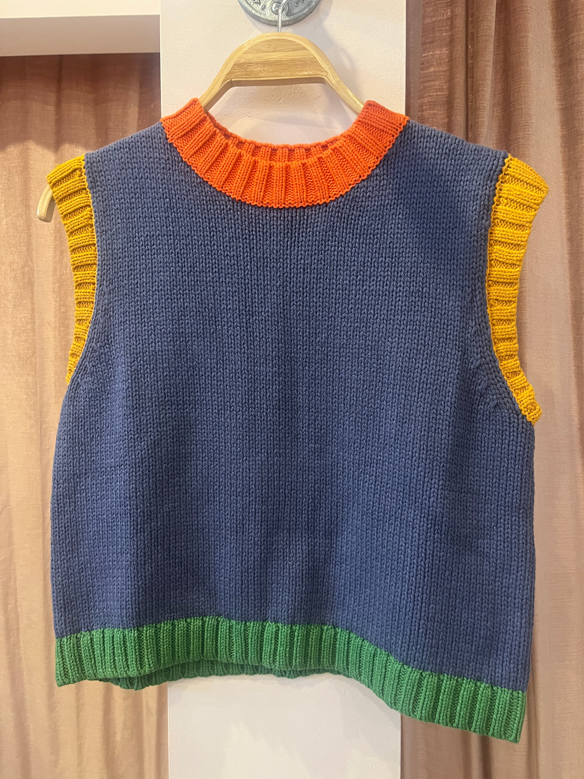 NYLAND Amiri Color Contrasted Sleeveless Knit