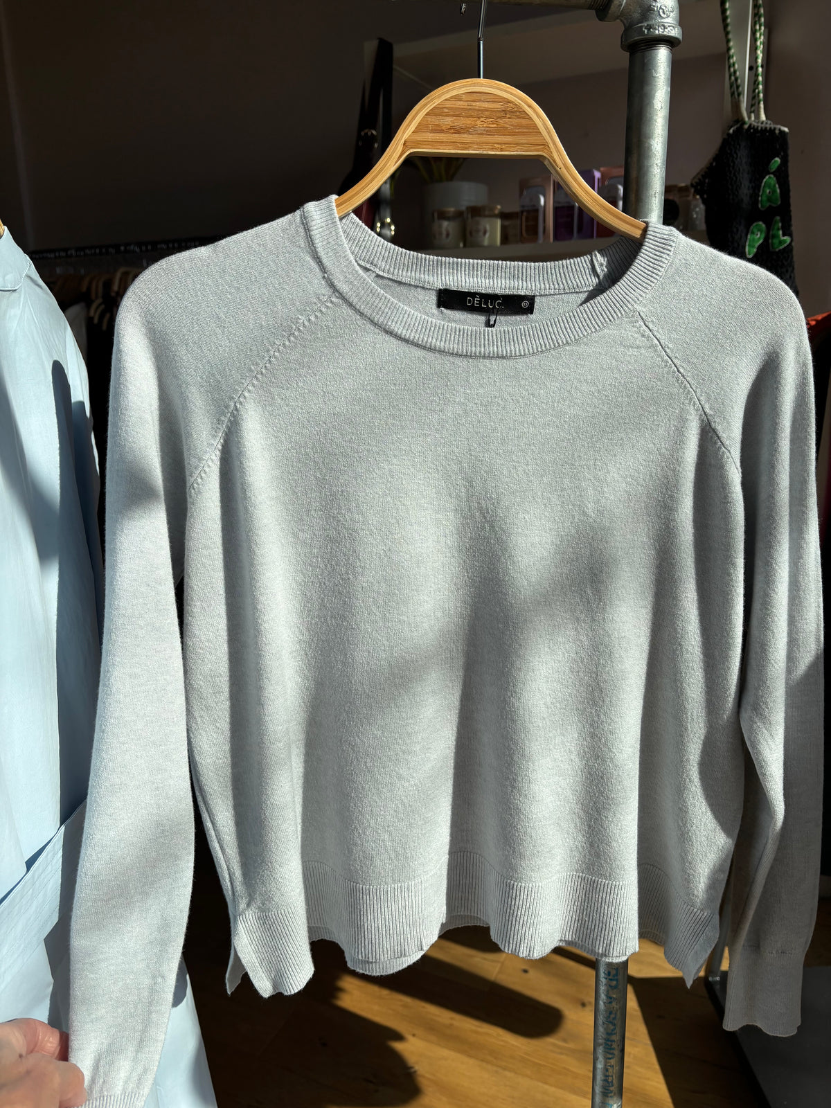 DELUC Lorraine Sweater in Sky