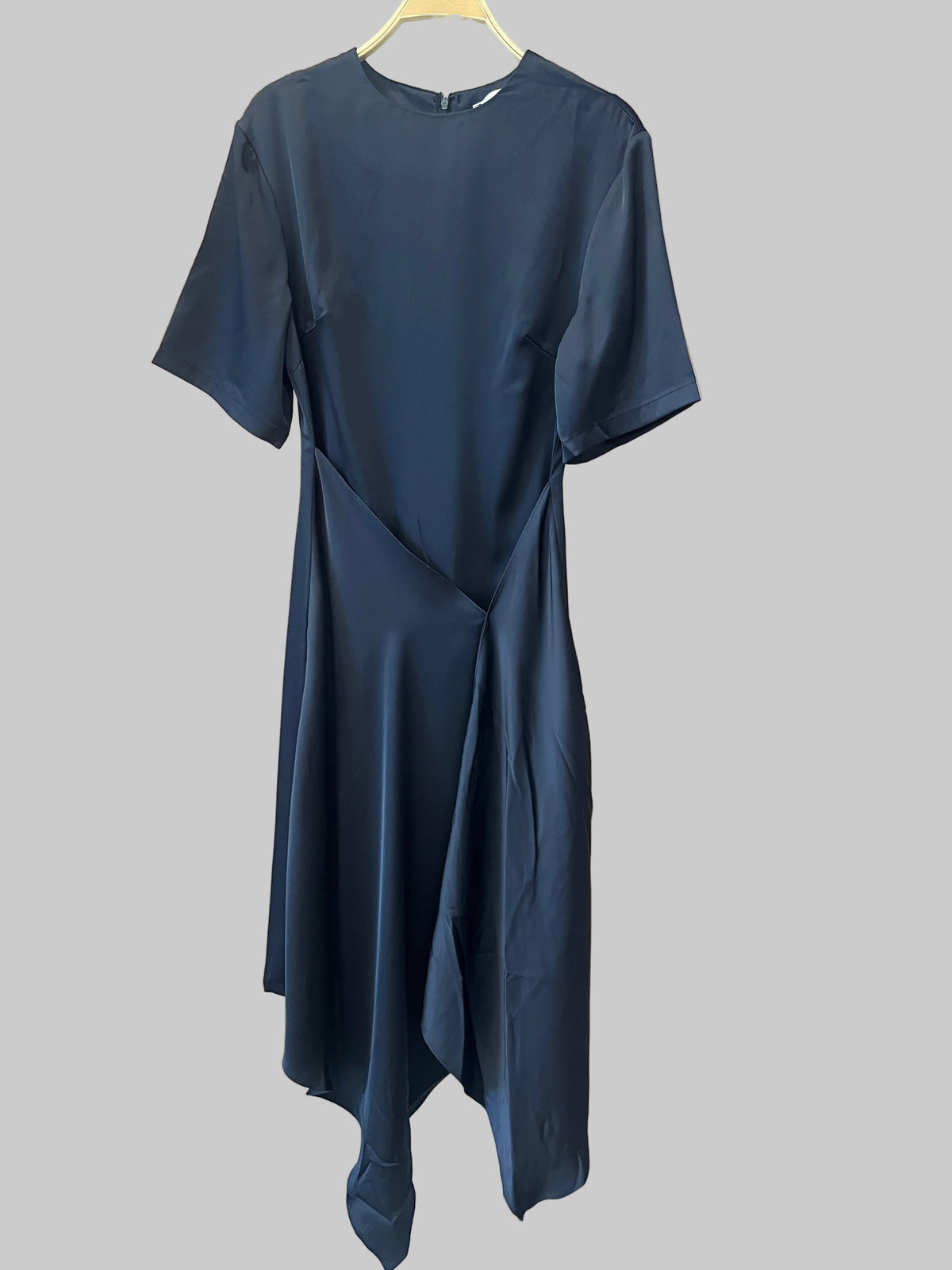 DEON Asymmetrical Satin Midi