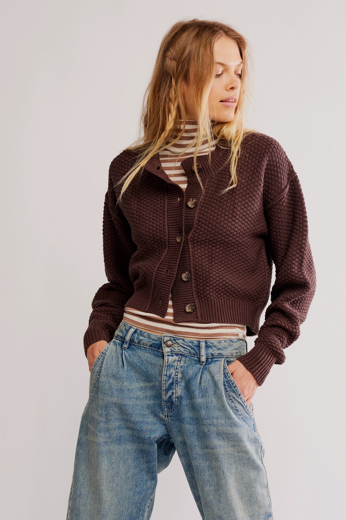 Free People Lila Cardi - Potting Soil