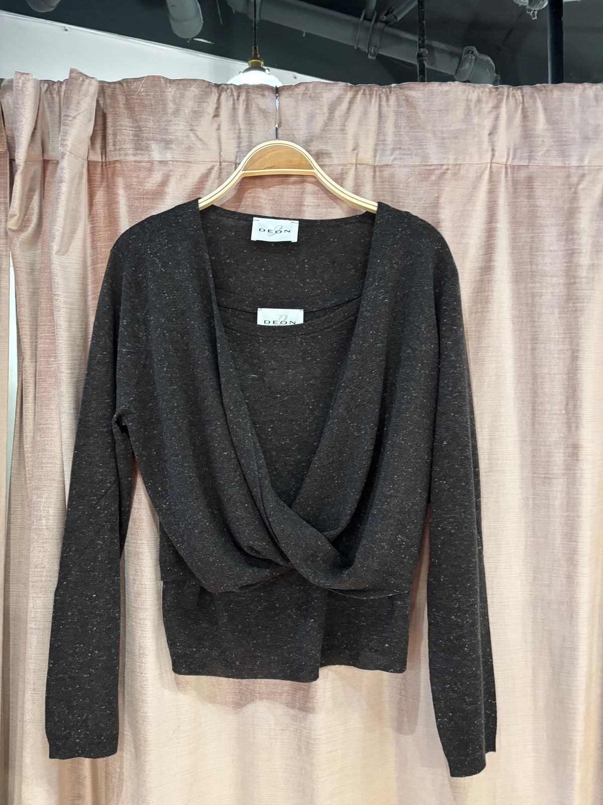 DEON Angie Long Sleeve Knit Top