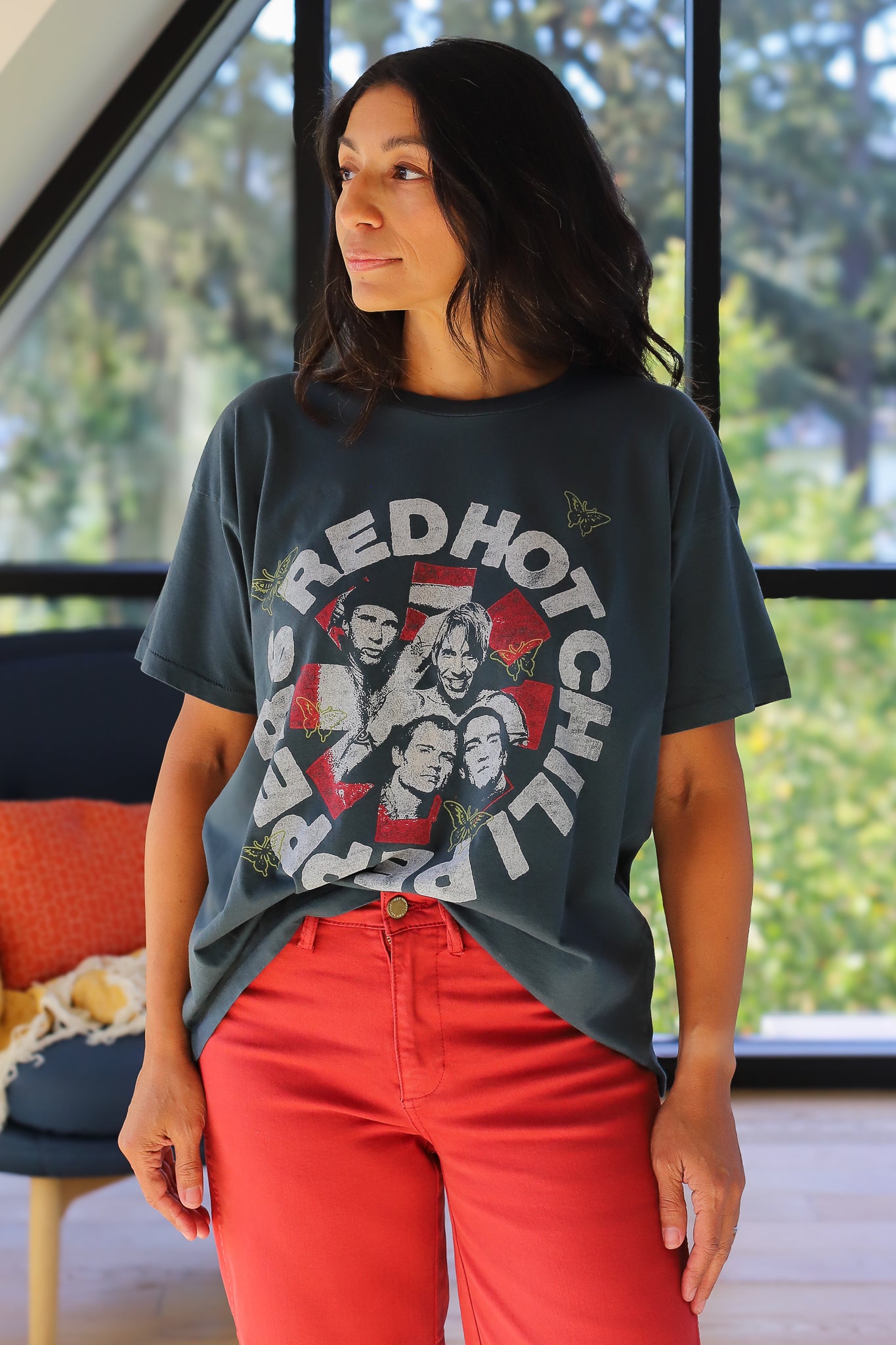 DAYDREAMER Red Hot Chili Peppers Merch Tee - Adorn 