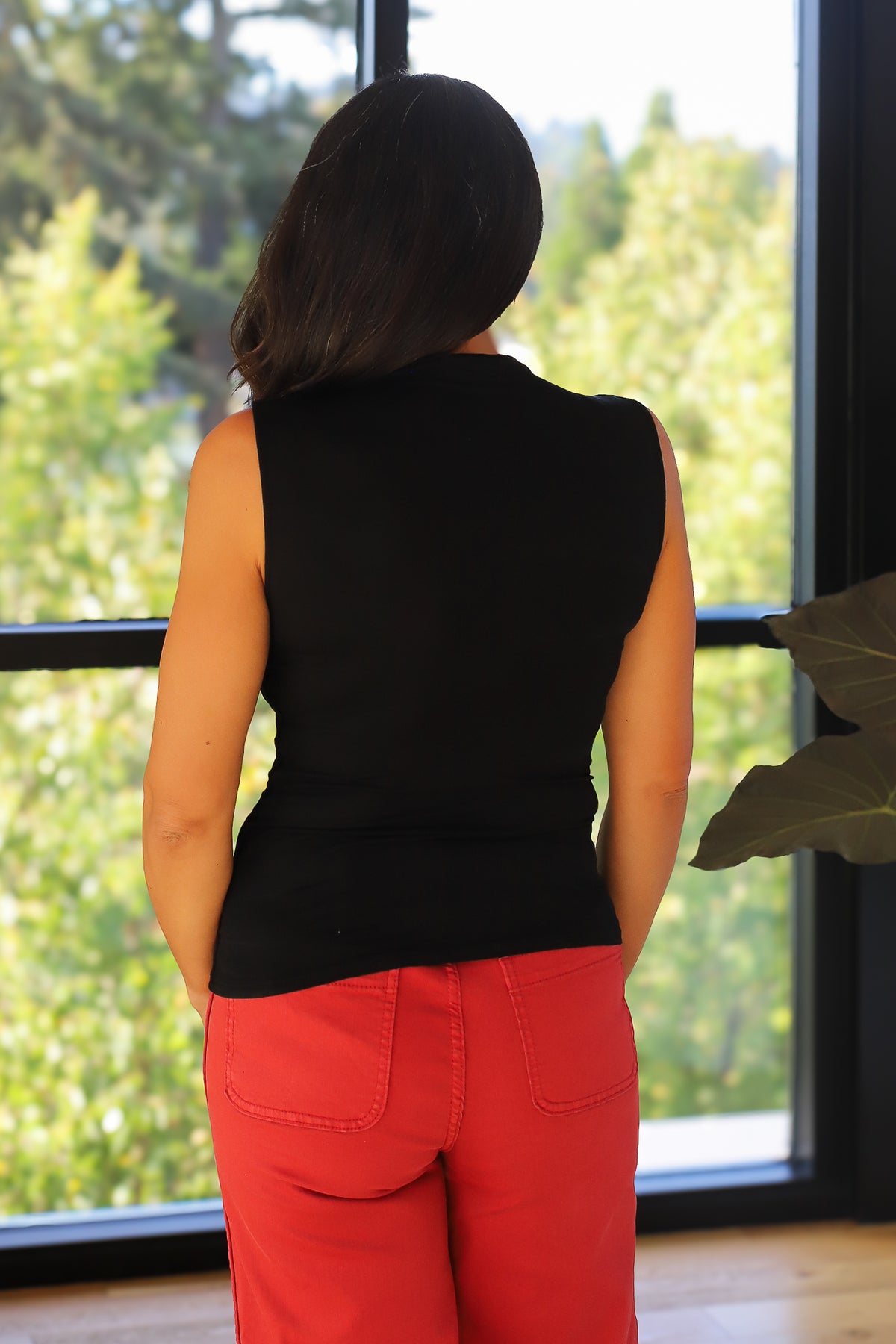 Enza Costa Sleeveless Twist Top