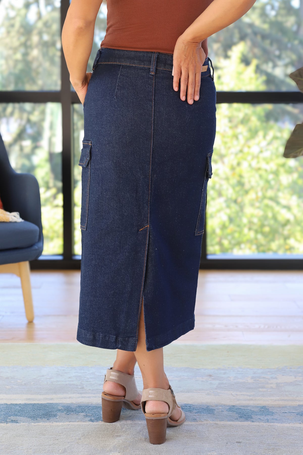 Sanctuary Essential Cargo Skirt in Magnetic