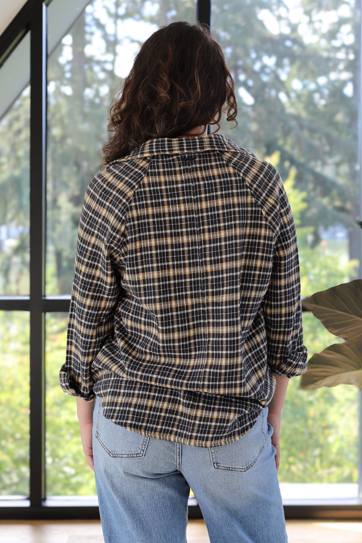 Billabong Best Time Button Down Flannel Shirt