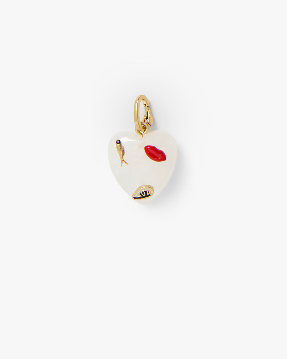 Clare V. Icon Heart Charm