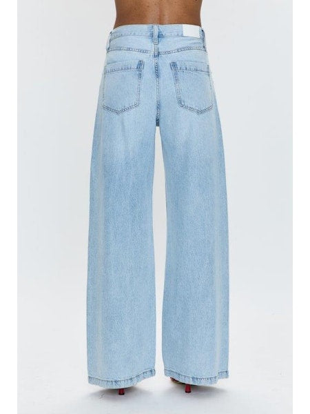 PISTOLA Jadyn Low Slung Palazzo in Chateau