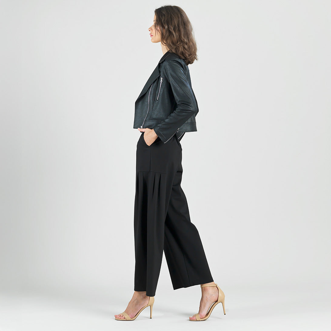 Clara Sunwoo Liquid Leather High Waist Jacket
