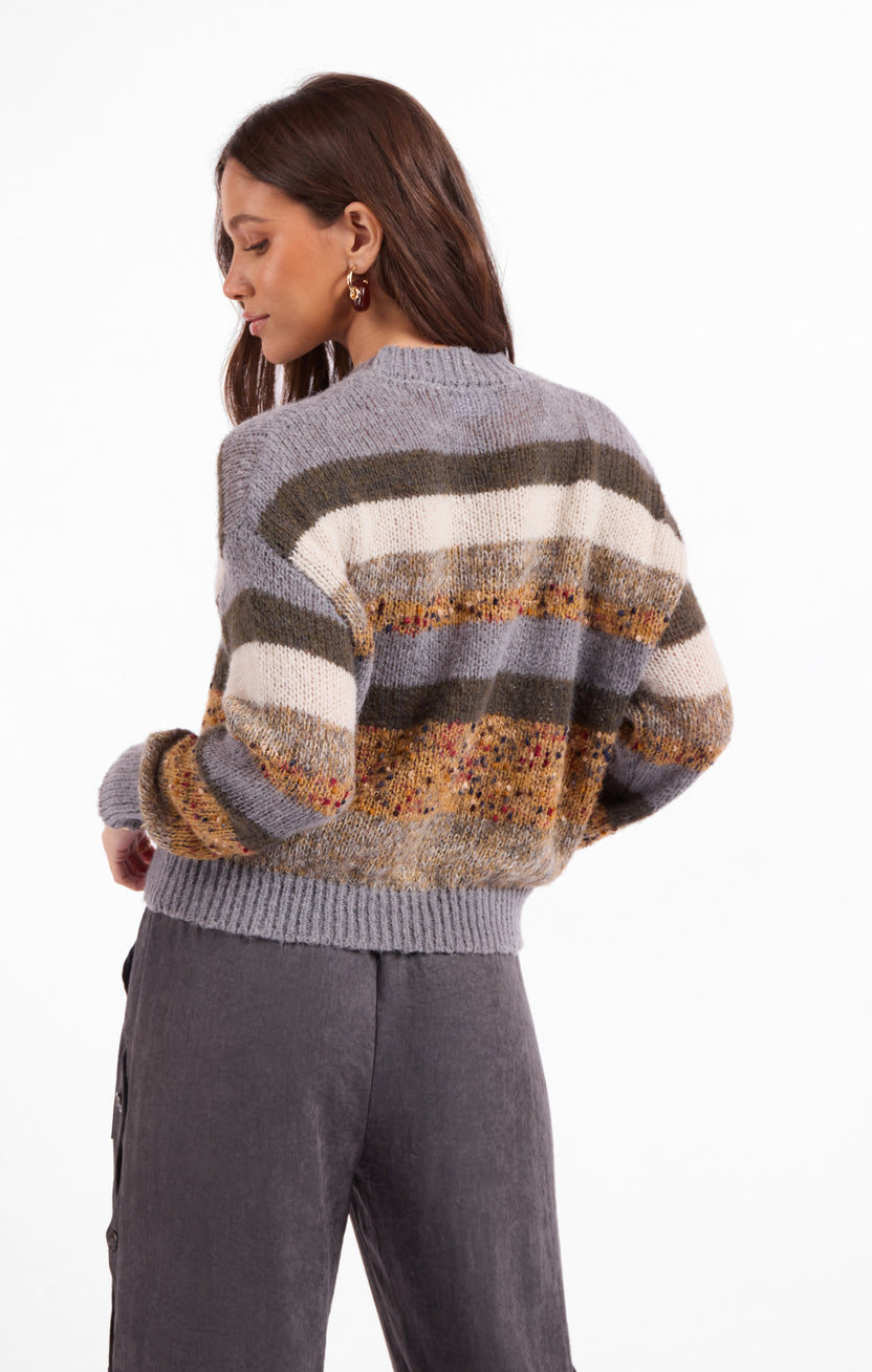 SAGE THE LABEL Daffodil Stripe Sweater