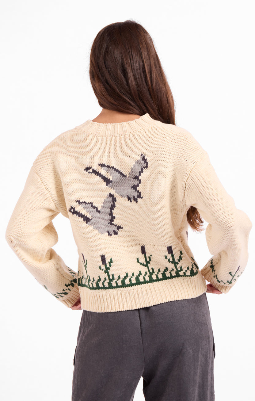 SAGE THE LABEL Songbird Zip Sweater
