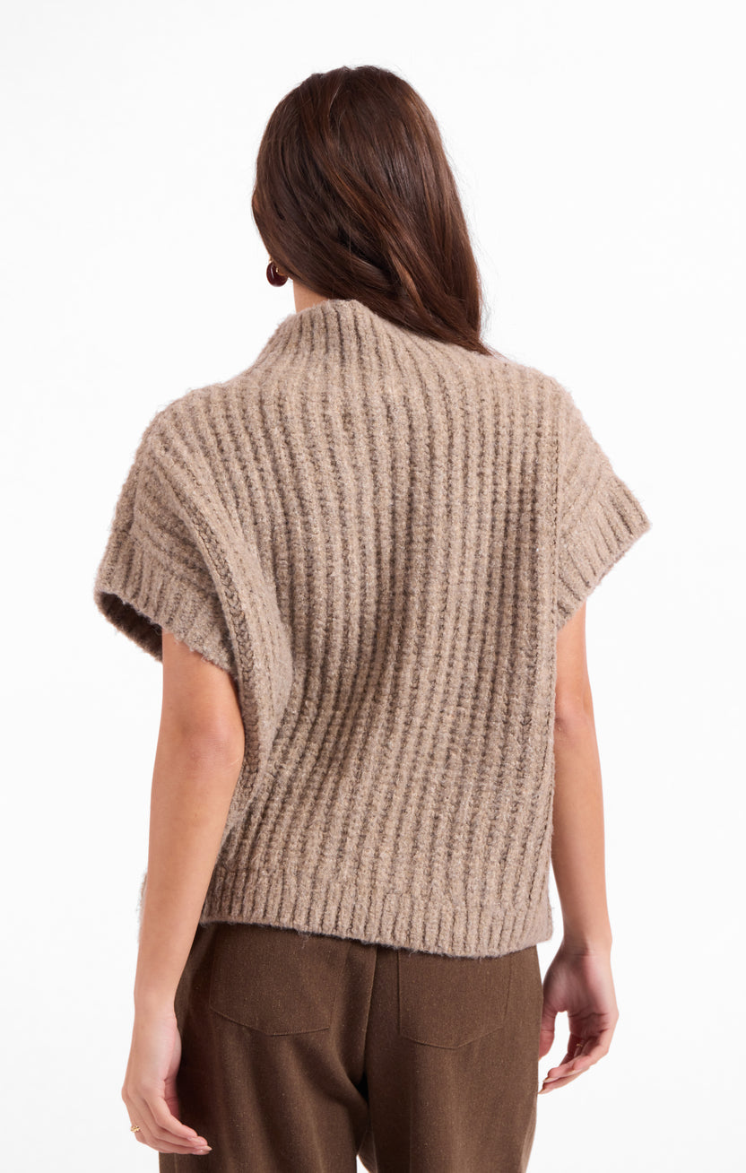 SAGE THE LABEL Granger Turtleneck Sweater Vest