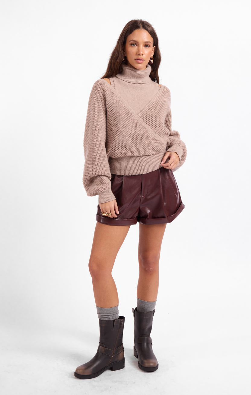 SAGE THE LABEL Teagan Two Piece Sweater