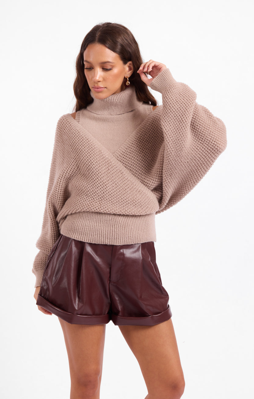 SAGE THE LABEL Teagan Two Piece Sweater