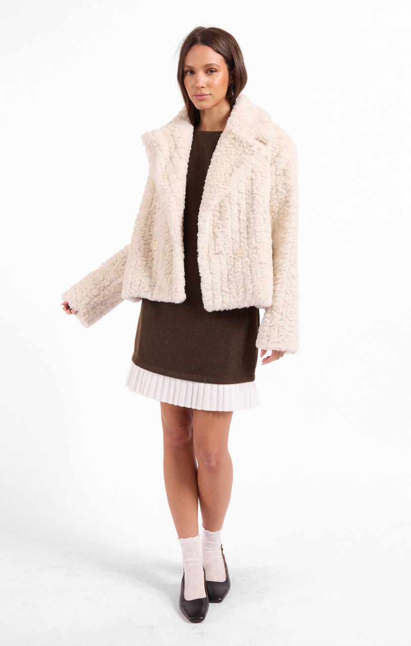 SAGE THE LABEL Generations Fur Jacket