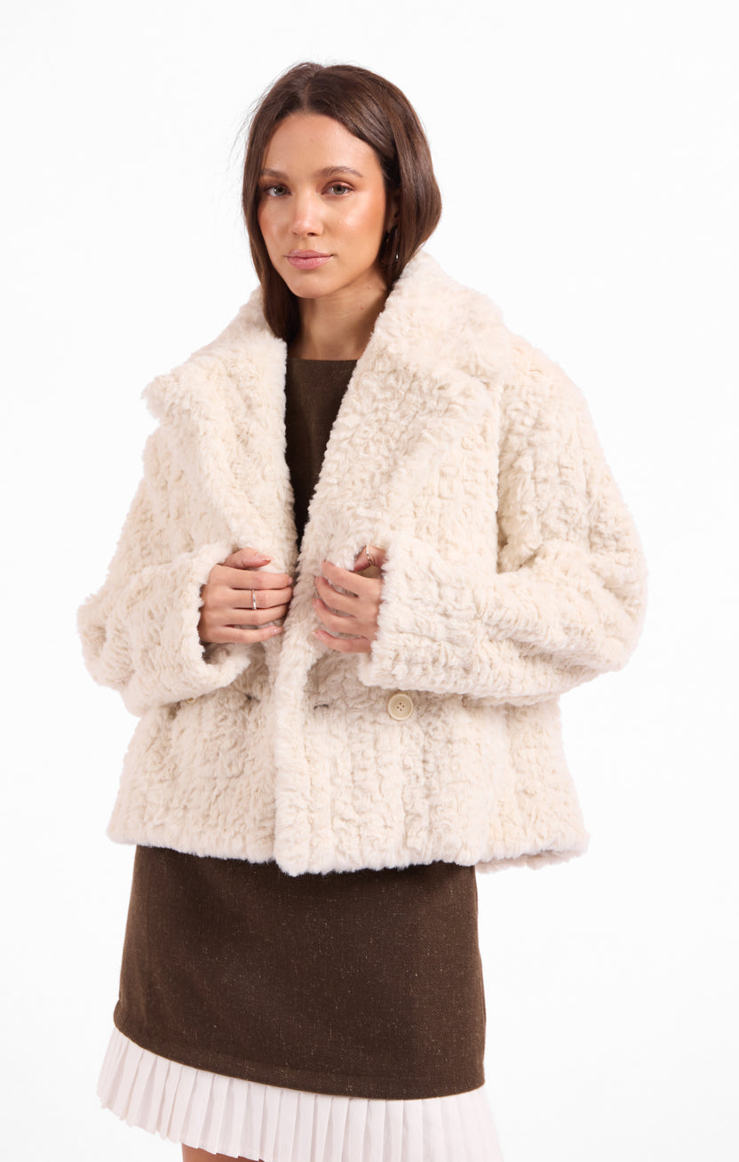 SAGE THE LABEL Generations Fur Jacket