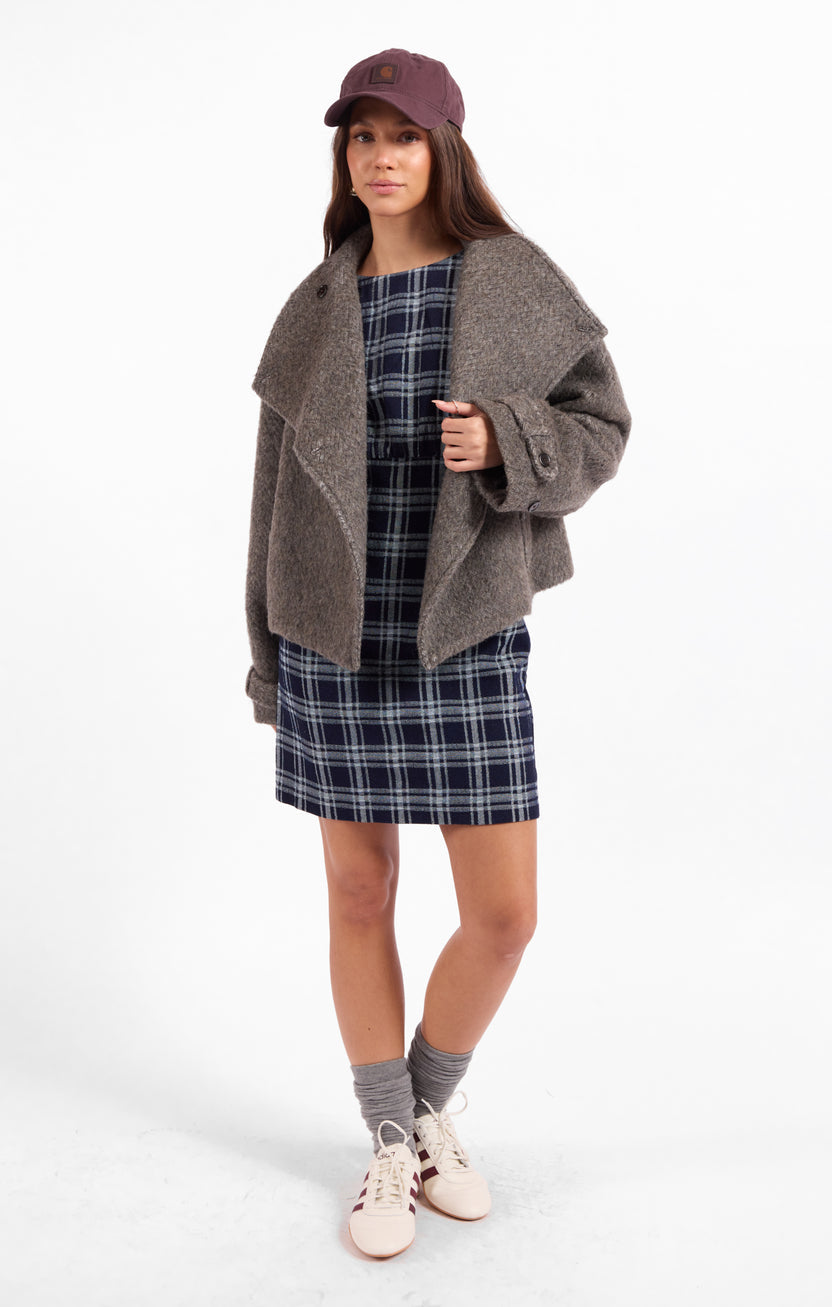 SAGE THE LABEL Boston Oversized Collar Jacket