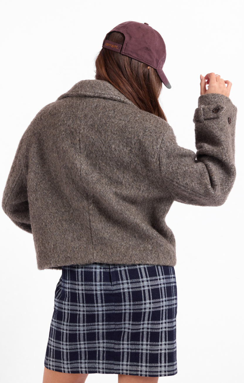 SAGE THE LABEL Boston Oversized Collar Jacket