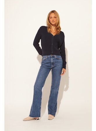 John + Jenn River Cardi Navy