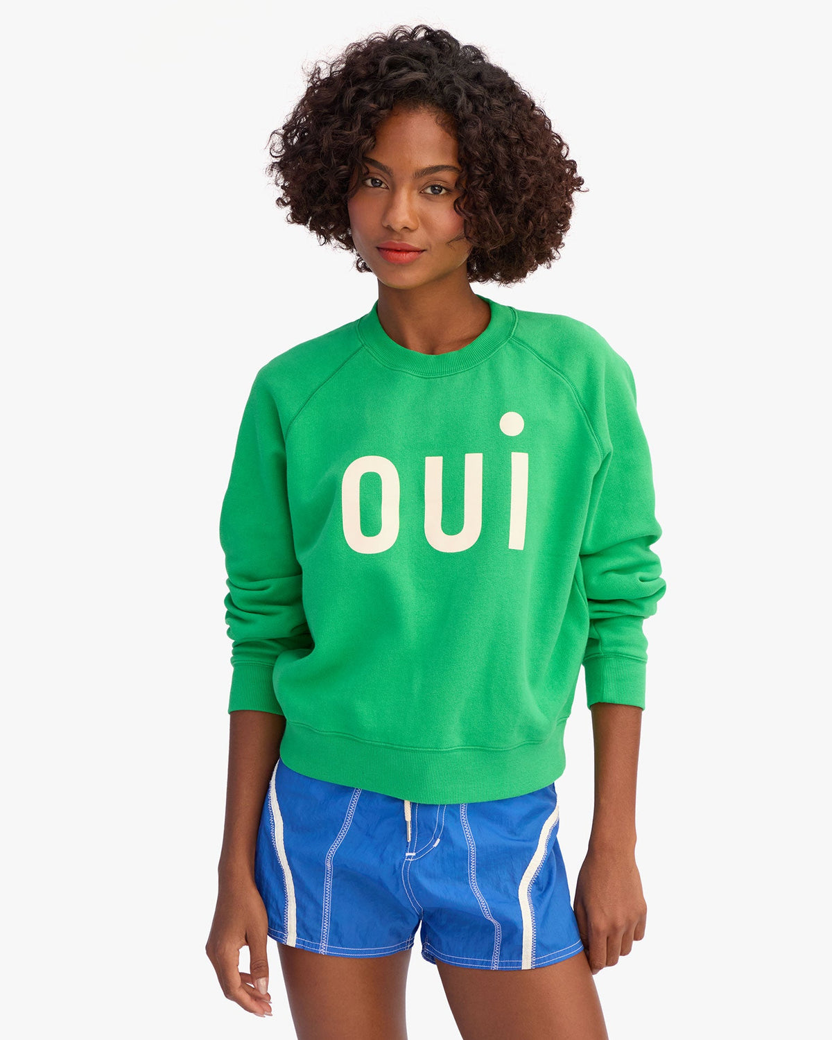 Clare V. Le Court Sweatshirt - Oui
