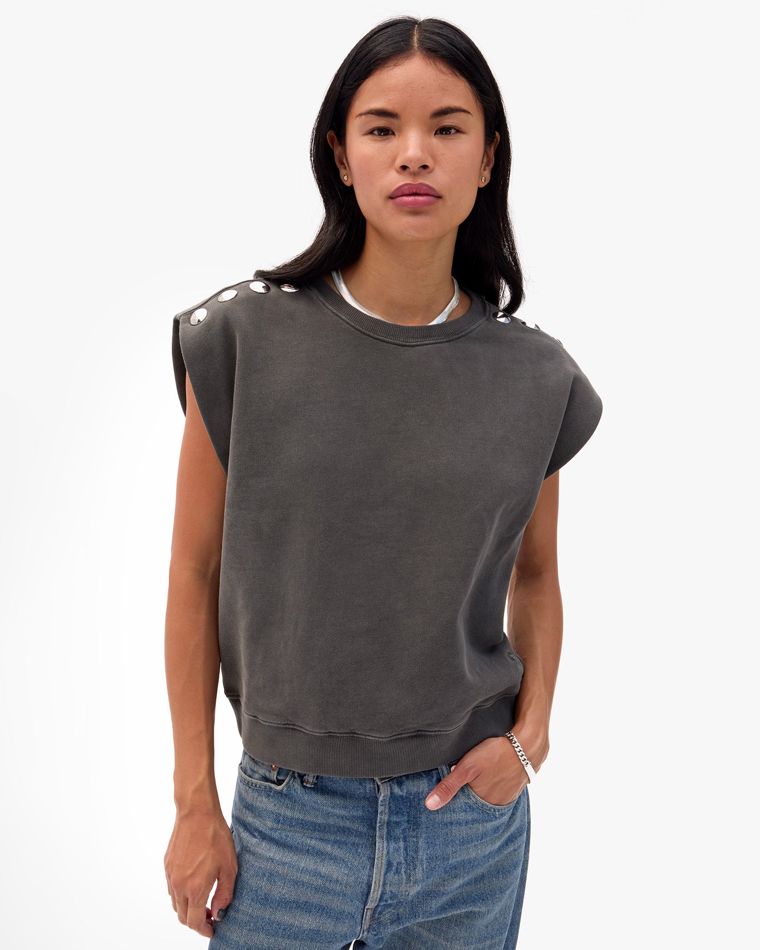 Clare V. Le Vest w/ Studs