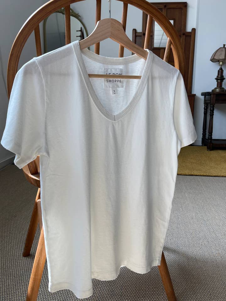 Le Bon Shoppe La Vie Tee Vintage White