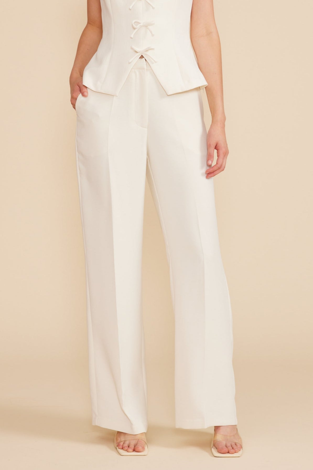 Lucy Paris Valli Pants Ivory