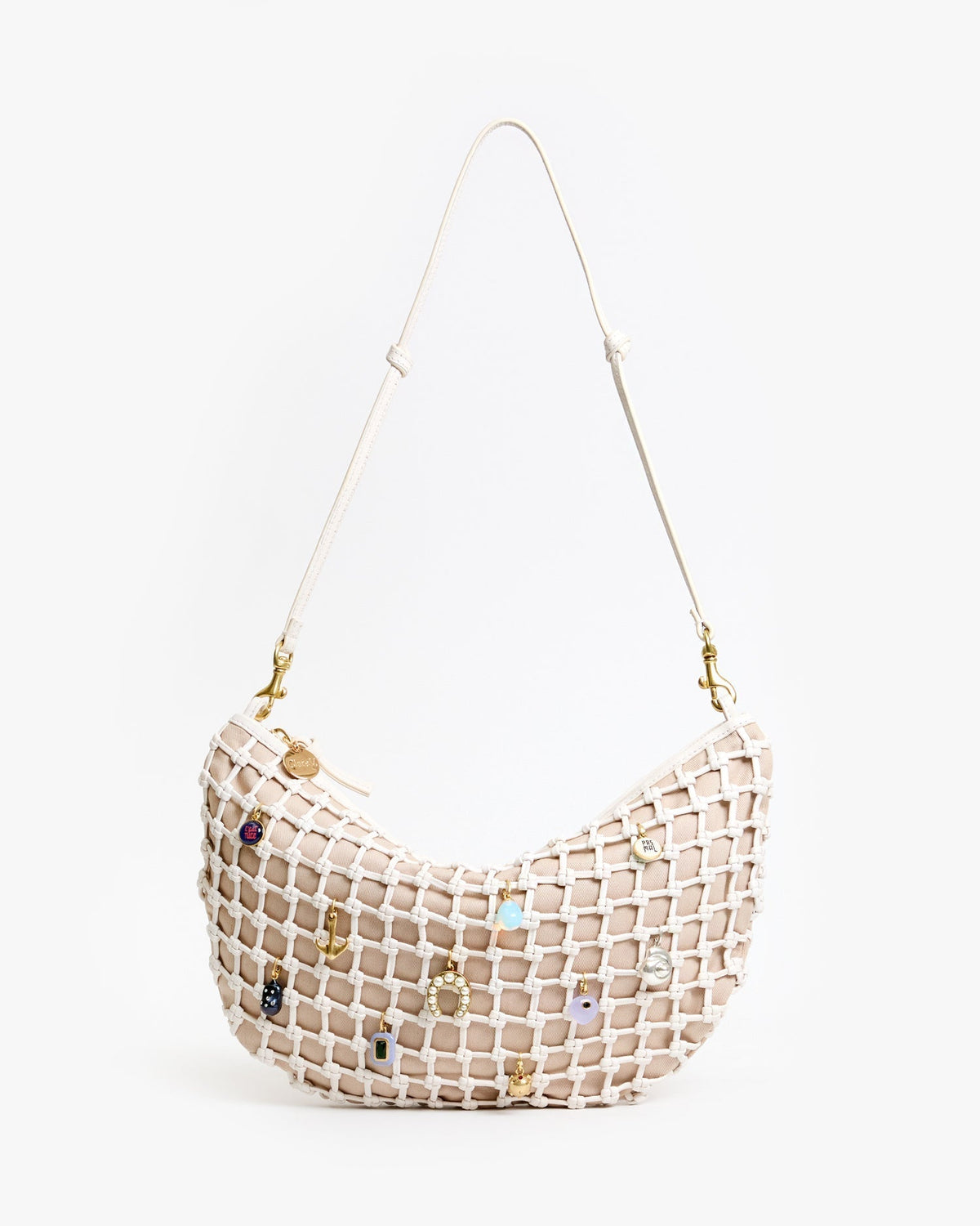 Clare V. Woven Lune Bag