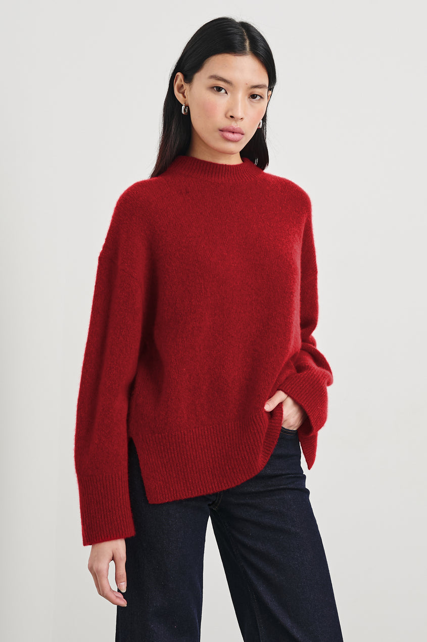 Rails Miranda Sweater in Merlot