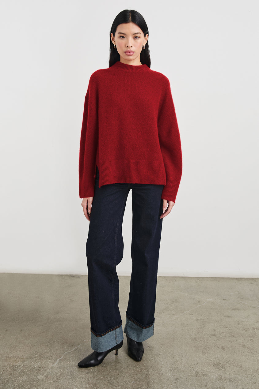 Rails Miranda Sweater in Merlot