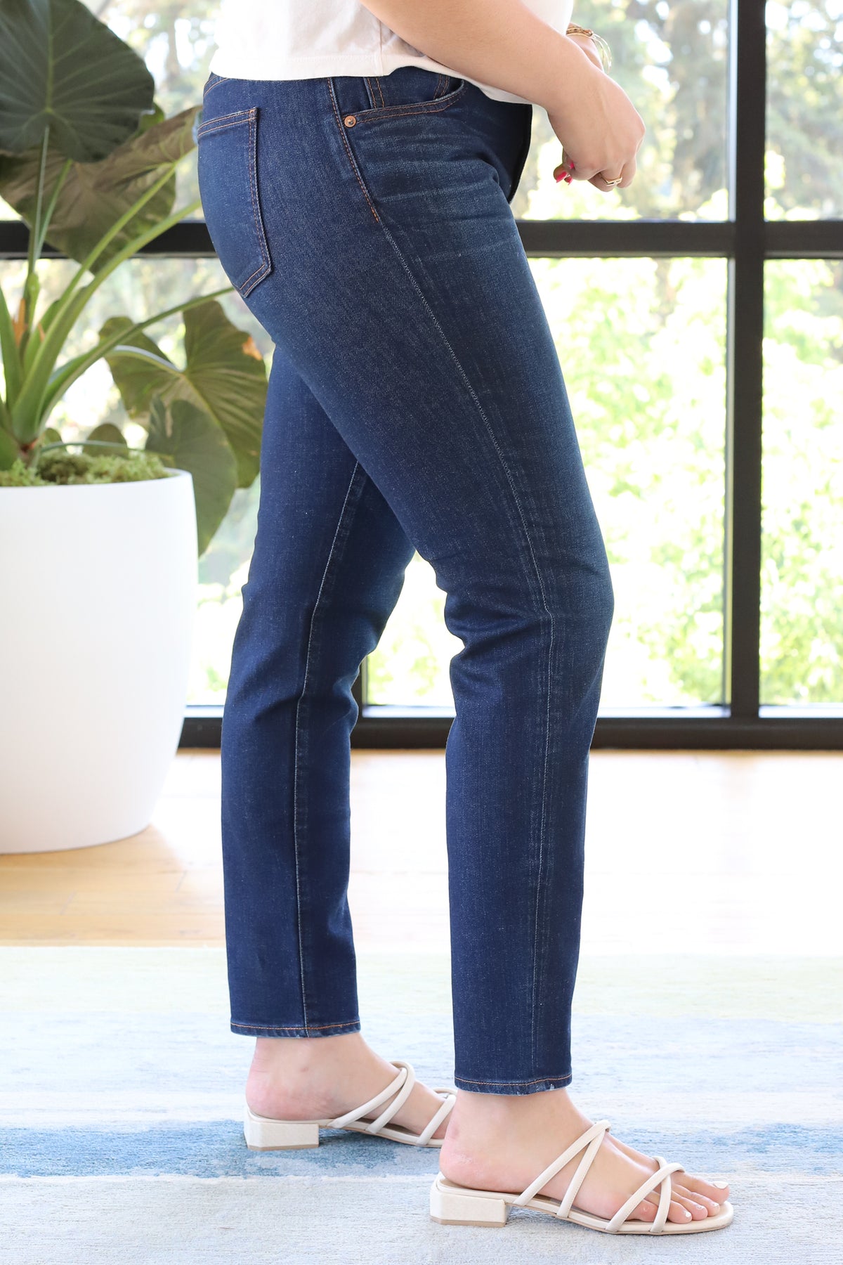 MOUSSY MV Shandon Skinny-L in Dark Blue Dark Blue