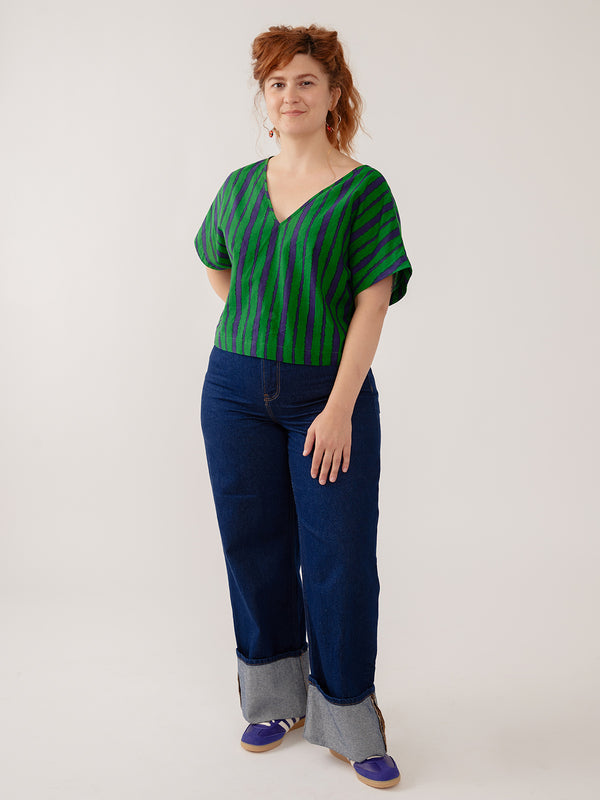 Mata Traders Riley V-Neck Dolman Top