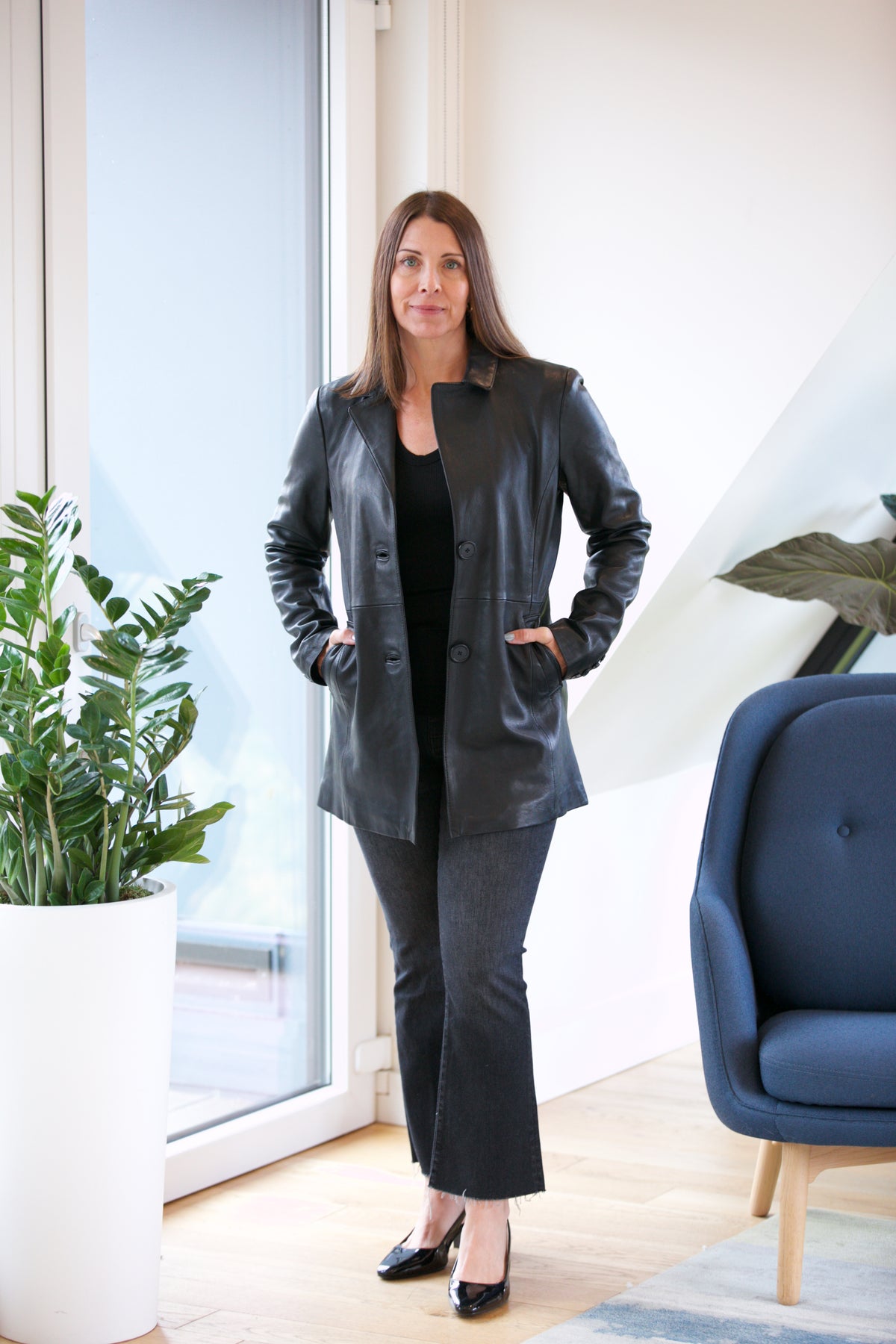 Mauritius Leather Aurela CF Leather Jacket