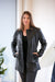 Mauritius Leather Aurela CF Leather Jacket Black