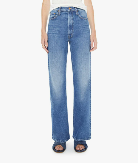 Mother High Waisted Bookie Sneak in Knick Knack Paddy Whack