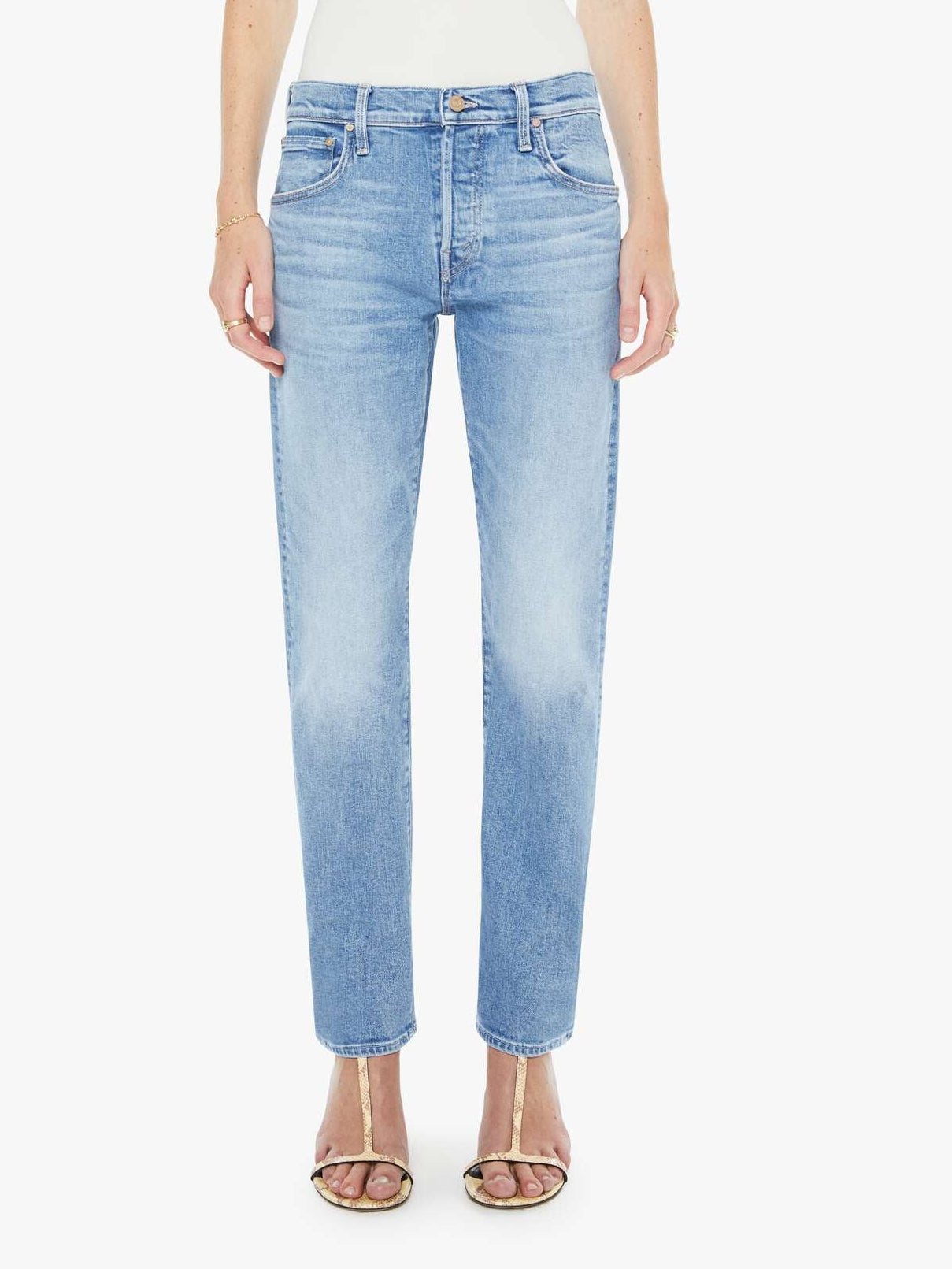 Mother The Mid Rise Hiker Hover in Baubles and Trinkets