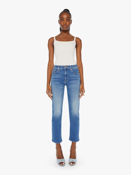 Mother The Mid Rise Rider Ankle in Lhasa Love