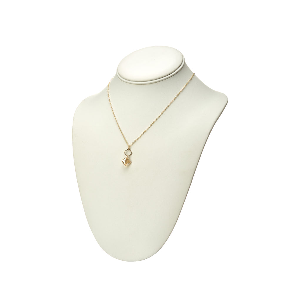 Kenda Kist Diamond Princess Pendant Gold Golden Shadow