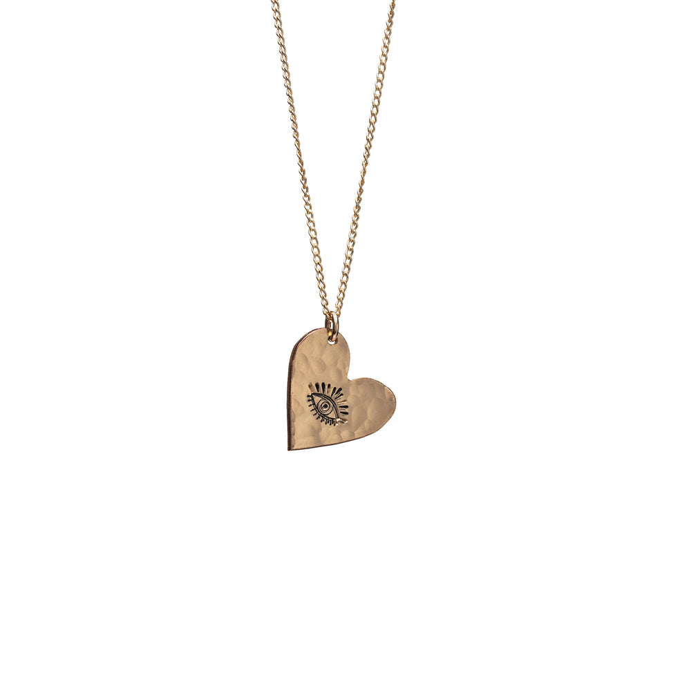 Kenda Kist Third Eye Heart Necklace