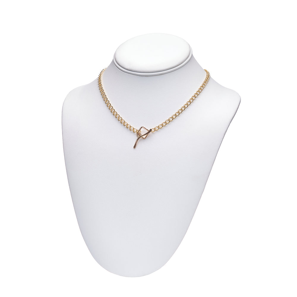 Kenda Kist Jett Toggle Necklace Gold