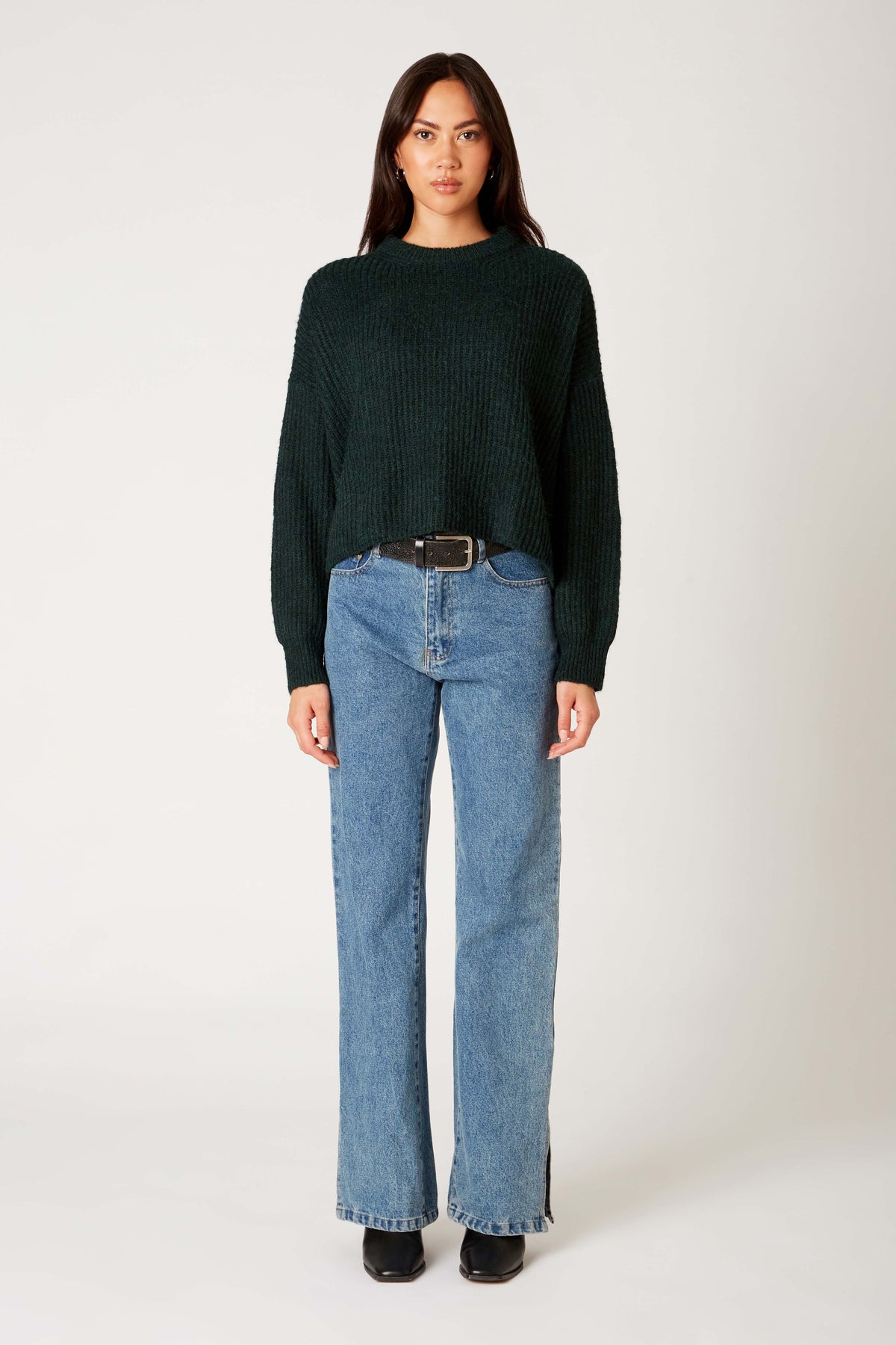 NIA Ariana Sweater in Hunter