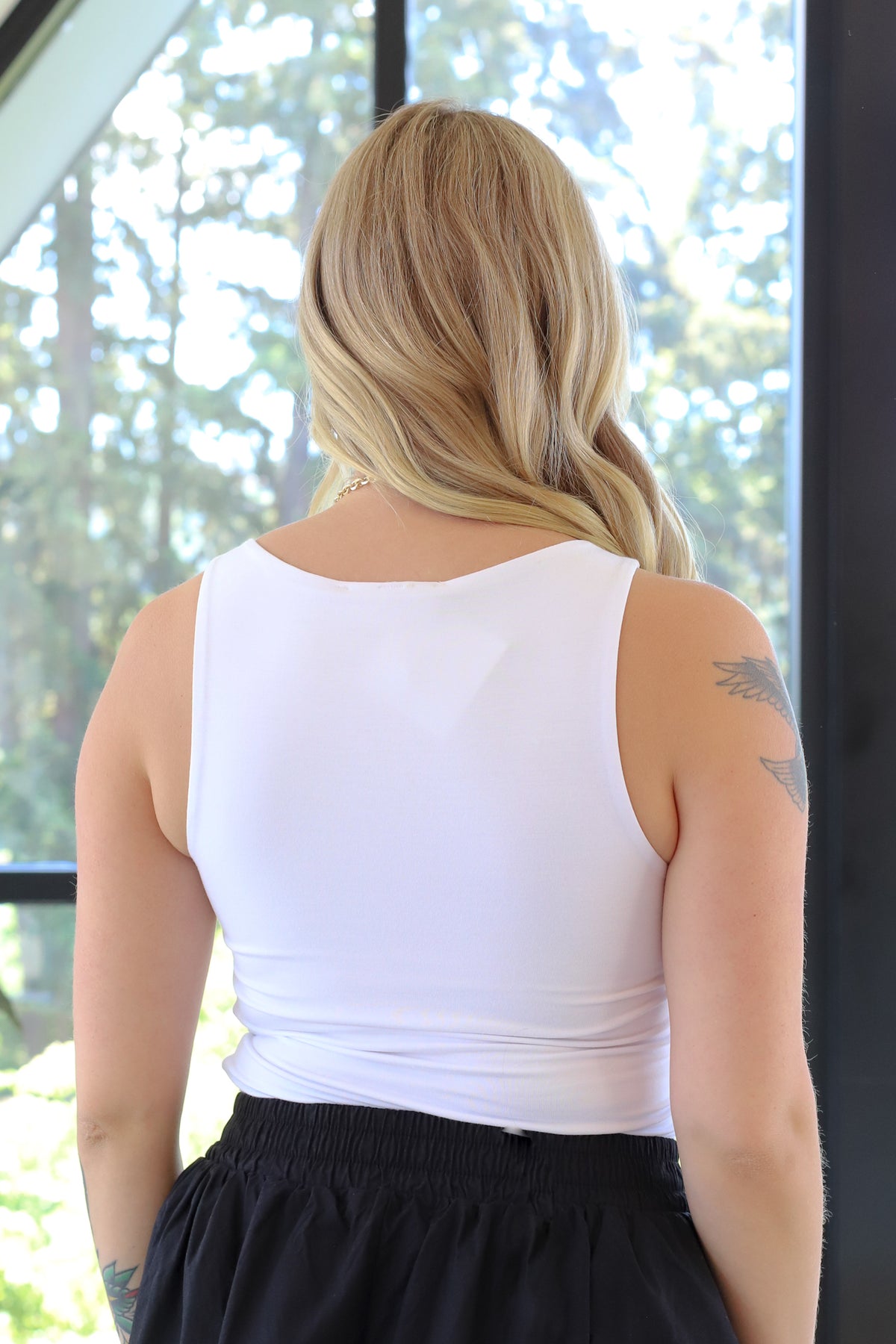 NYLAND Frances Boat Neck Tank