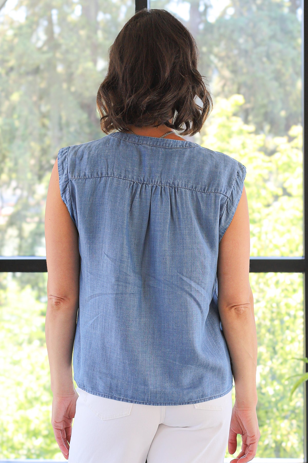 NYLAND Kaliyah Sleeveless Boxy Top