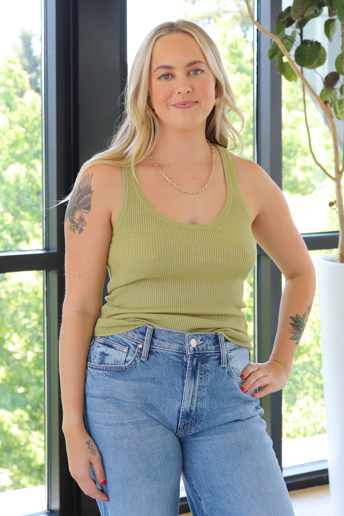 NYLAND Kendall Ribbed Tank