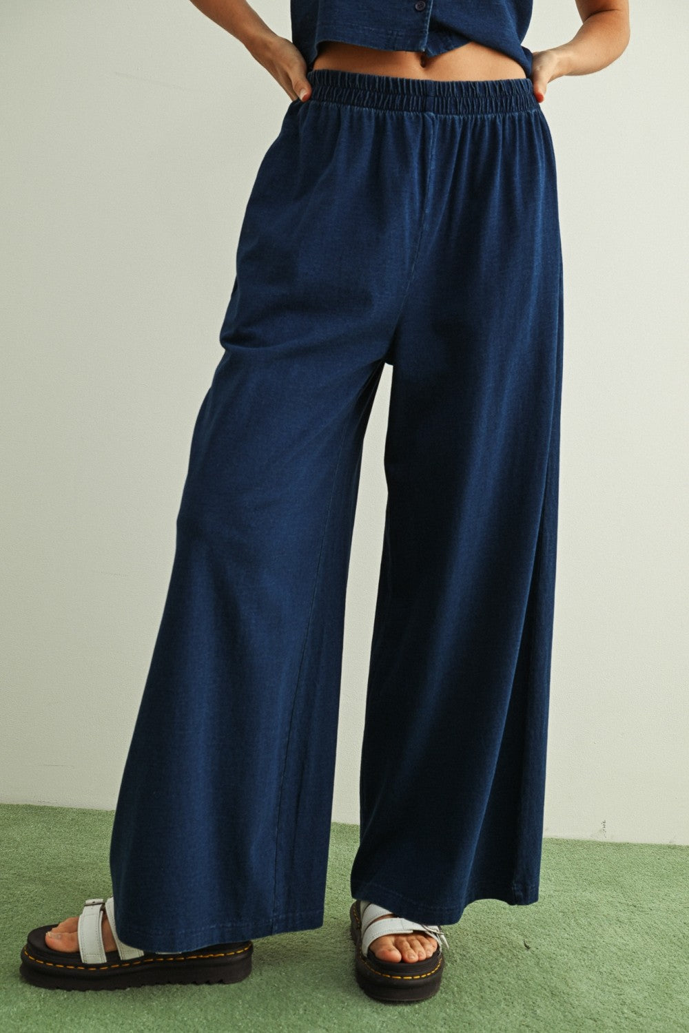 NYLAND Cricket Dye and Wash Knitted Pants