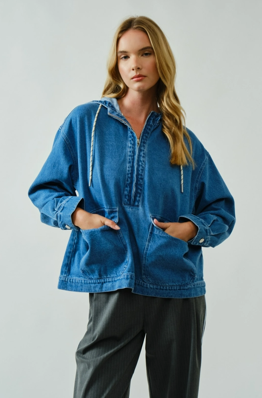 NYLAND Ezri Oversized Hood Pullover