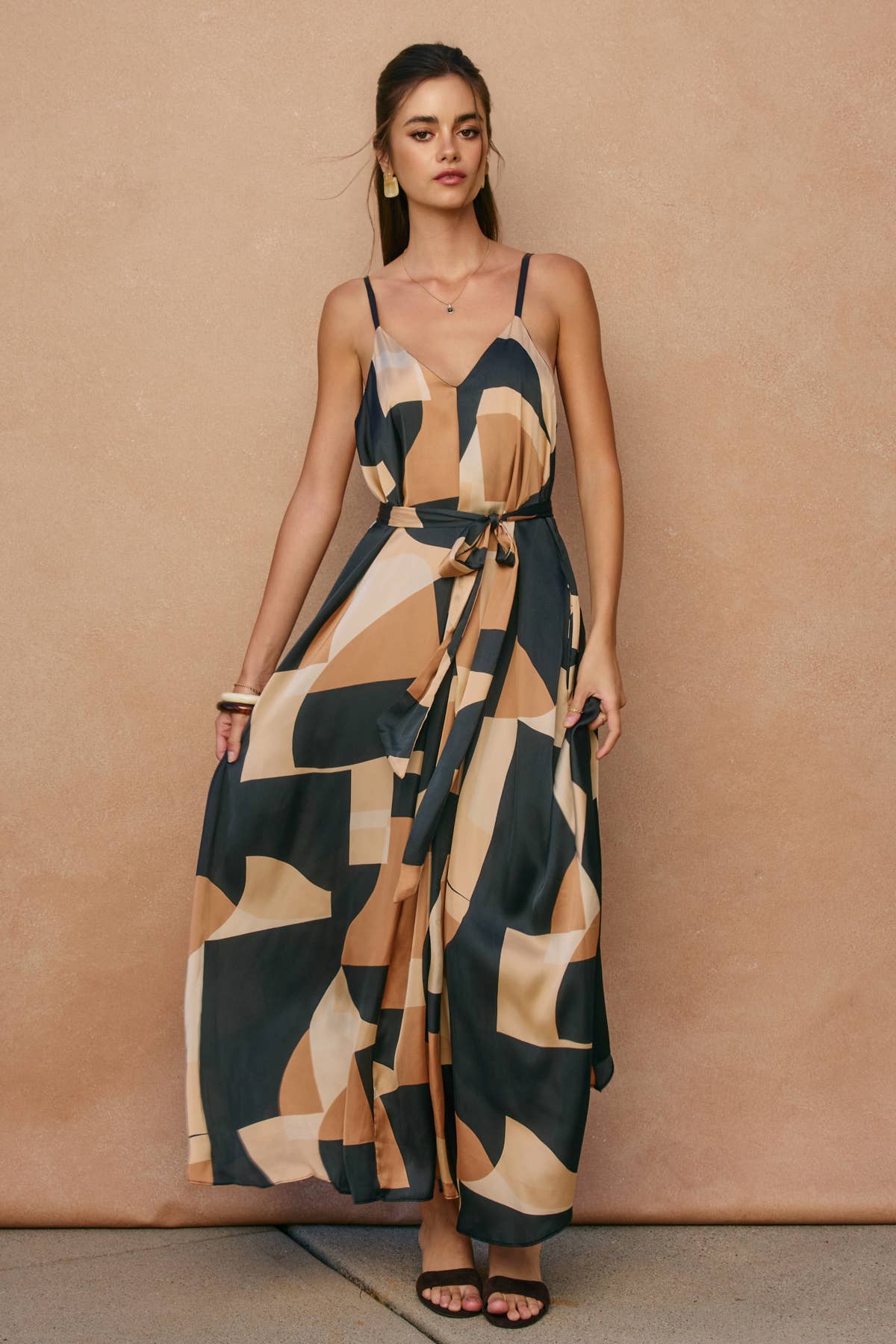 NYLAND Gracelynn Extra Flared Maxi Dress