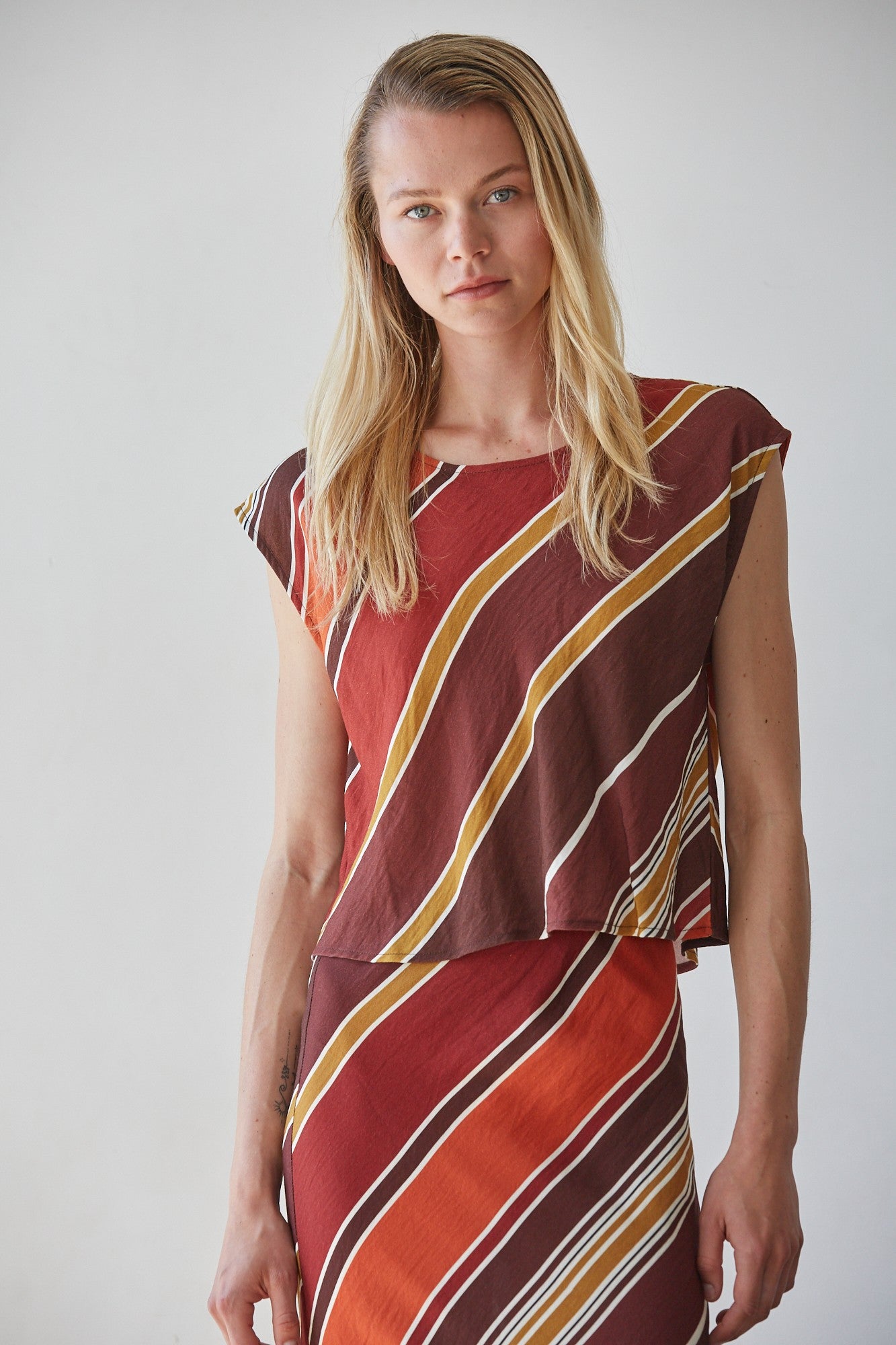 NYLAND Issey Striped Top