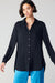 NYLAND Marion LS Spread Collar Button Down Black