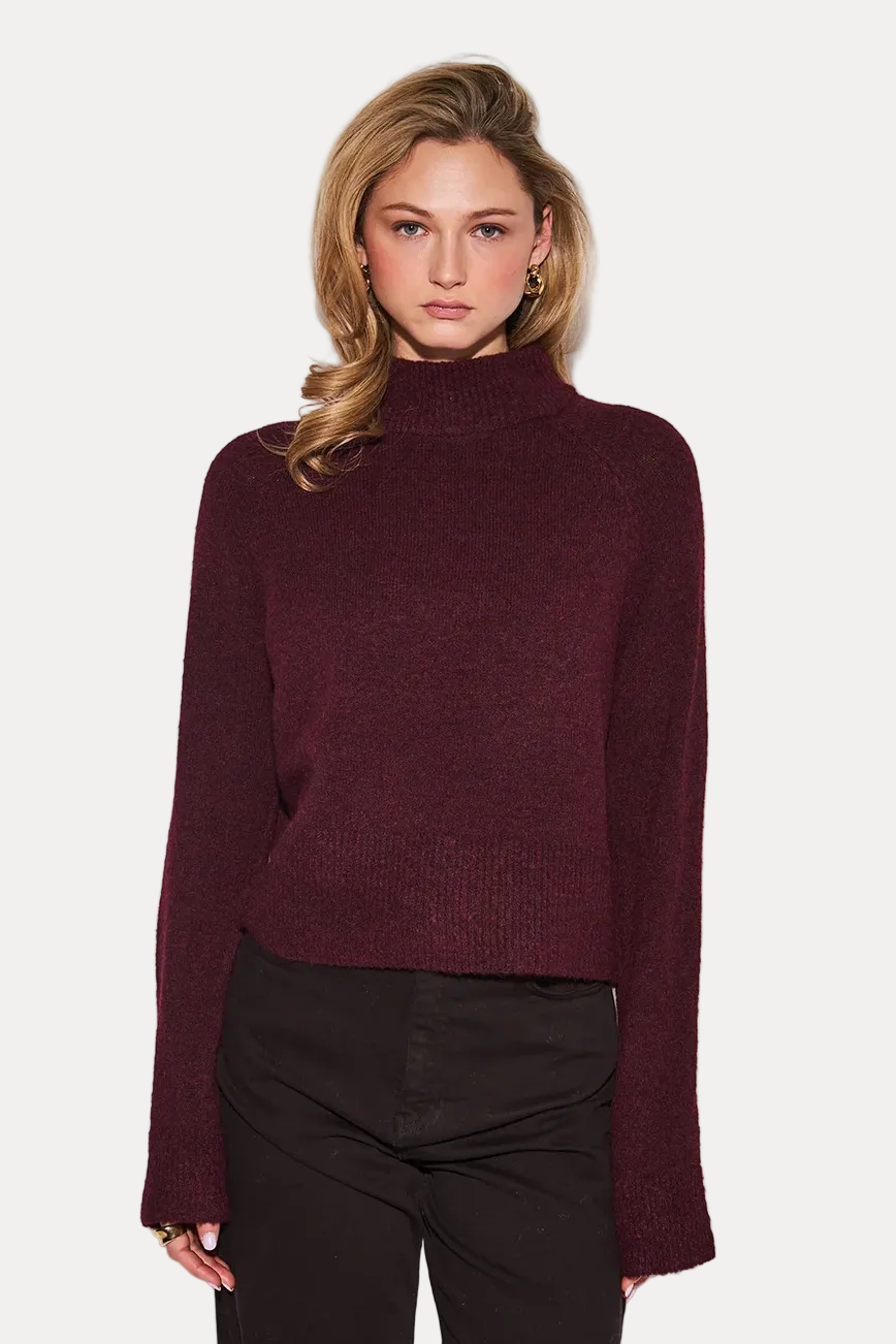John + Jenn Oliver Sweater Merlot