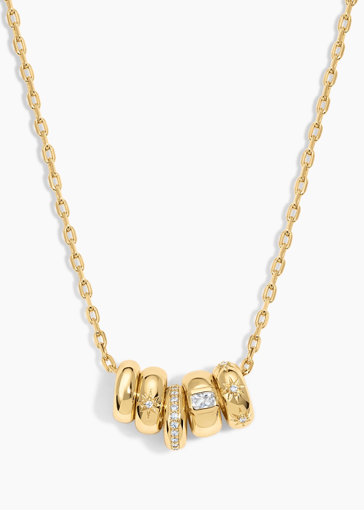 Electric Picks Oak Necklace